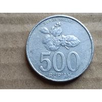 Индонезия 500 рупий, 2003г. (D-107)