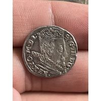 3 гроша 1597 с быком! Вильно!