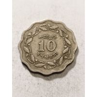 Пакистан 10 пайс 1973