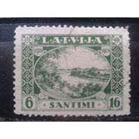 Латвия, 1928.  Виндау (Вента) в Курляндии. Mi-3,5 евро гаш.