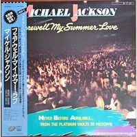 Michael Jackson.  Farewellmy summer love.  OBI (FIRST PRESSING)