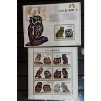 КОМОРЫ СОВЫ ФАУНА   MNH