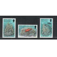 Питкерн-1994 (Мих.436-438) , ** , Морская фауна, Рыбы (полная серия)