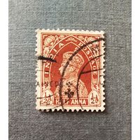 Марка Индия 1937 год Король