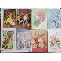 Открытки СССР в коллекцию чистые