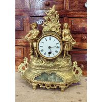 Часы каминные, шпиатр, Европа