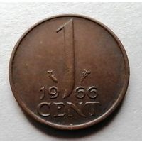1 цент 1966 Нидерланды