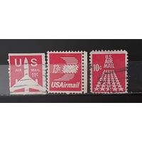 РАСПРОДАЖА. США. Авиапочта. Гаш.