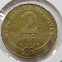 Мальдивы 2 руфии 2007 г