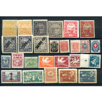 Россия, Литва, Эстония - 26 марок - MNH, MLH, MH. #O-W-84-D-2