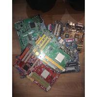 Материнские платы от компьютеров  , 8 штук , 4 кг .