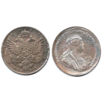 КОПИЯ 1 рубль 1739