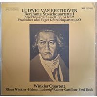 Beethoven: Beruhmte Streichquartette I - Streichquartett E-moll Op. 59 Nr. 2 / Praeludien Und Fugen Fur Streichquartett