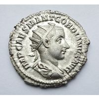 Гордиан III, 238-244 гг. н. э. Фидас. Антониниан, двойной денарий. Серебро. /16