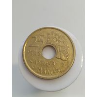 25 песет Кастилия - Ла-Манча Испания 1996 года  лот 45