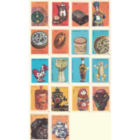 Спичечные этикетки. Сувенирный набор. Художественные промыслы России. 1988 год