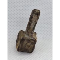 Дрейдл, еврейский волчок, бронза.