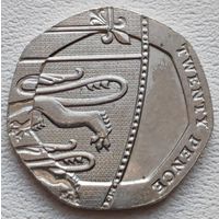 Великобритания 20 пенсов 2011