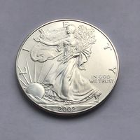 1 Доллар 2002 шагающая свобода