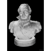 Бюстик Генерал-фельдмаршал М.И. Кутузов Металл/Сплав
