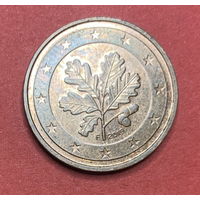 Германия, 2 евроцента 2019F