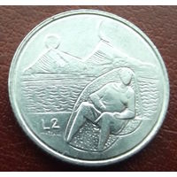 Сан-Марино. 2 лиры 1976