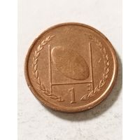 Остров Мэн 1 пенни 1997