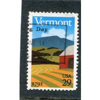 США. 200 лет штату Вермонт