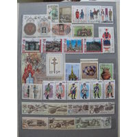 Продажа коллекции с 1 рубля! Культура и искусство на почтовых марках мира.