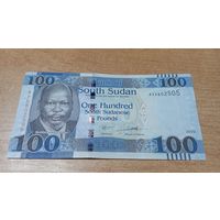 100 фунтов 2019 года Южного Судана **6802505