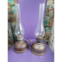Две керосиновые лампы одним лотом