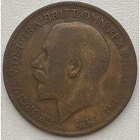 Великобритания 1 пенни 1921 г.