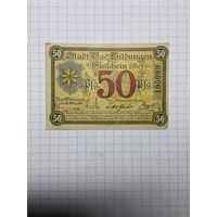 50 пфеннигов (нотгельды) г. Германия - 1312-2