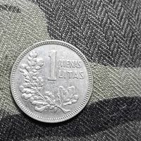 1 лит (1925г.) 2. Литва.Серебро.