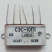 СЭС-10П1. 100Б. Схемный Элемент Сопротивления, 10-й тип, Полевой. Набор резисторов. Декадный потенциометр