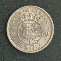 Ангола 5 эскудо 1972 г.