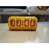 Часы ГРИ стимпанк на газоразрядных индикаторах Nixie Tube