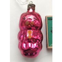 Ёлочная игрушка. Мишка. Ф-11.