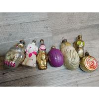 Ёлочные игрушки СССР.