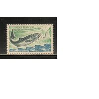 Франция-1972(Мих.1794) , *  ,   Фауна, Рыбы(одиночка)