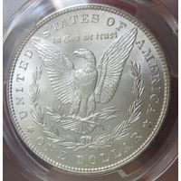 Доллар Морган 1886 США  PCGS MS63