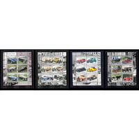 Серия блоков АВТОМОБИЛИ ТЕХНИКА  MNH