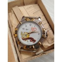 Часы луч 50 лет победы новые в коробке