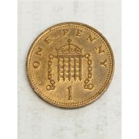 1 пенни 1989 года Великобритания, отличный!