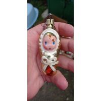 РЕДКАЯ ЁЛОЧНАЯ ИГРУШКА СССР МАЛЫШ В КОНВЕРТЕ КАТАЛОГ СОСТОЯНИЕ ! НА  ФОТО . ОРИГИНАЛ  .  Распродажа Коллекции !!! . Экспресс  Аукцион  не с рубля без МПЦ и прочего 3 ДНЯ  .Много лотов в продаже .