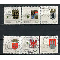 Германия - 1992 - Гербы - [Mi. 1586-1591] - полная серия - 6 марок. Гашеные.  (Лот 4HA)-T4P45