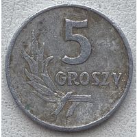 Польша 5 грошей 1961 г.