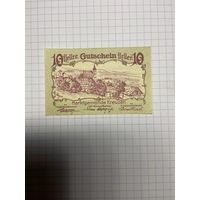 10 геллеров (нотгельды) Австрия.-2512