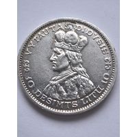 10 литов 1936 год. Литва. Серебро.