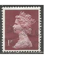 Британия. Королева Елизавета II. 1971г. Mi#562.